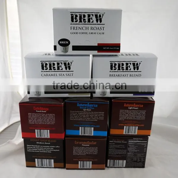 K- Cup Paper Box for 12 Single Serve Coffee photo-2