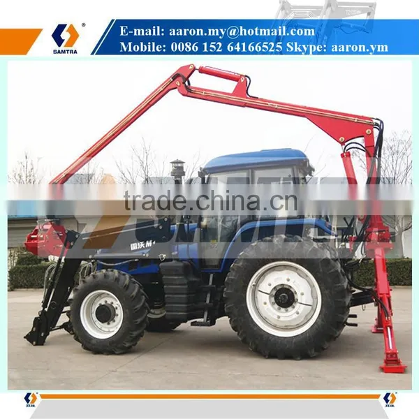 Tractor Crane, Farma Log Crane, Telescopic Crane photo-3