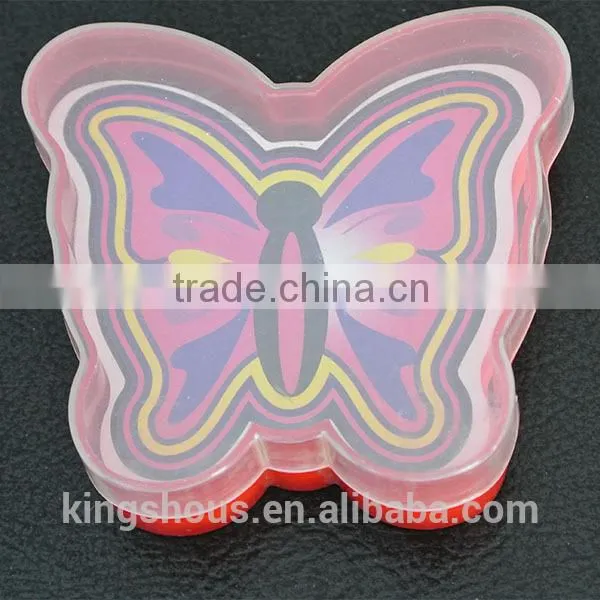 Paper Plastic Heart Shaped Cards With Custom Logo