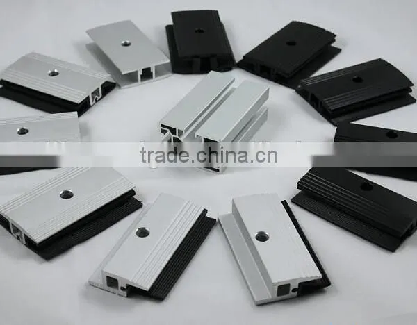 Frameless Solar Panel Clamp Sun Power Aluminum Thin Film Clamp photo-2