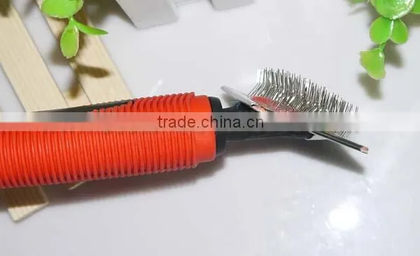 Dog Cat Hair Grooming Brush photo-5