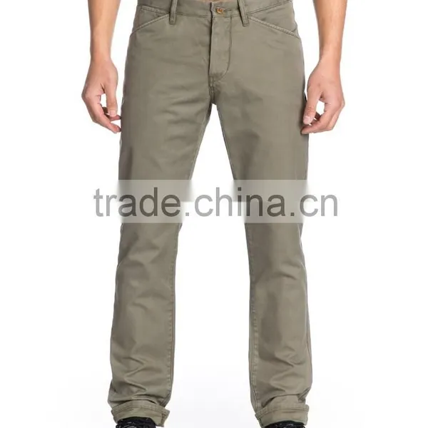 COLOURFUL STRETCH COTTON BELTED TWILL CHINO photo-2