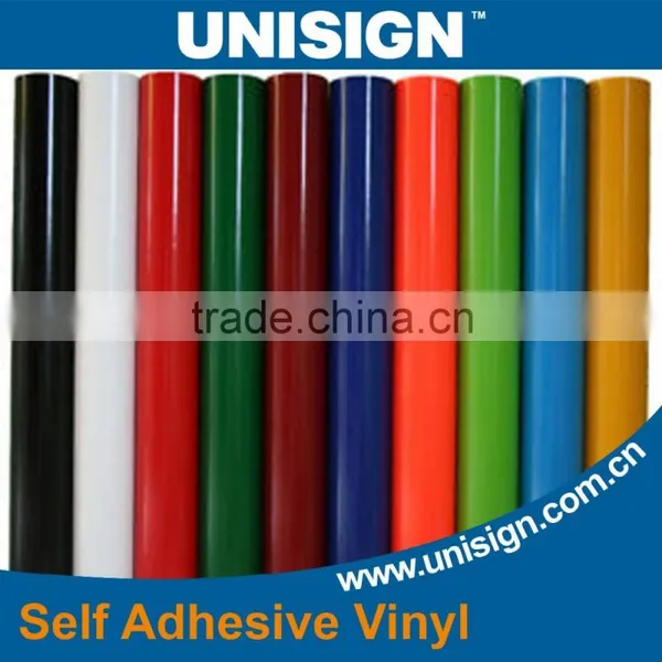 Unisign High Quality Control Glossy Surface Available Cutting Vinyl photo-2