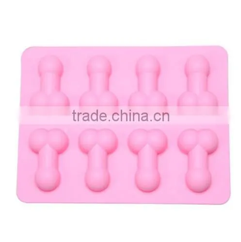 1PCS NEW Sey Penis Cake Mold Dick Ice Cube Tray Silicone Mold Soap Candle Moulds Sugar Craft Tools Bakeware Chocolate Moulds photo-3