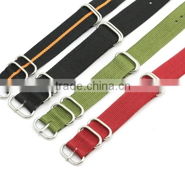 Fashion Style Colorful Fabric Nylon Watch Strap photo-4