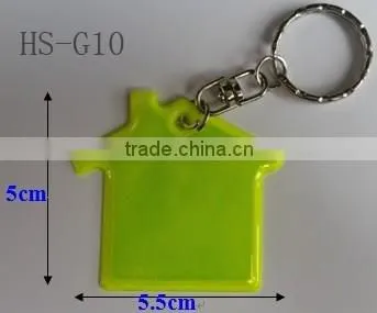 REACH Certificate Promation Customized Pvc Reflective Keychains