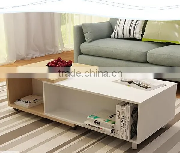 Expandable Modern Coffee Table Free Living Room Designs Furniture photo-3
