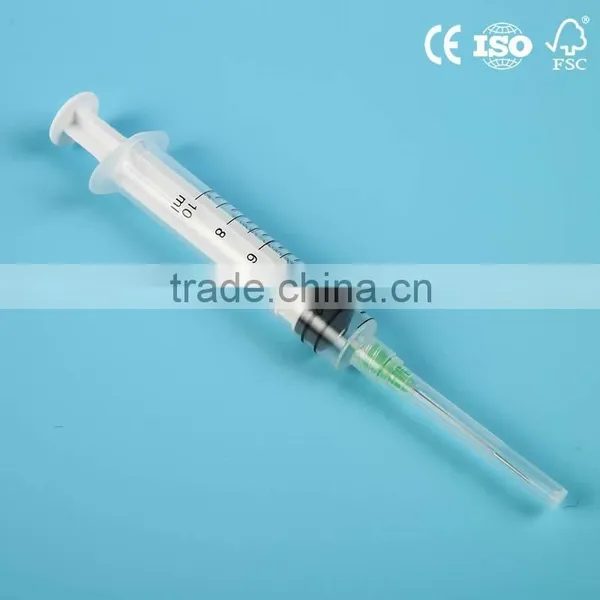 10ml Luer Lock Disposable Safety Syringe photo-3