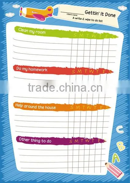 Removable Weekly Planner Whiteboard Sticker photo-2