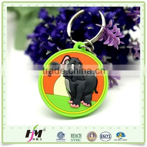 High Quality Low Price HSM Soft Plastic Custom Made Key Chains photo-5