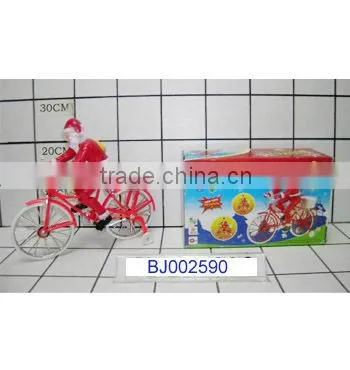 Funny Christmas Toys for Kids Small Pull Toy Milu Deer Cart With Santa photo-2