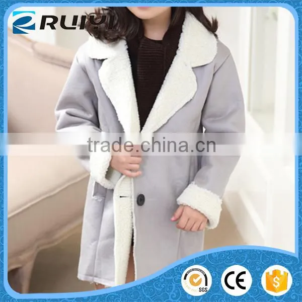 High Quality Baby Girl Faux Fur Winter Coats photo-6