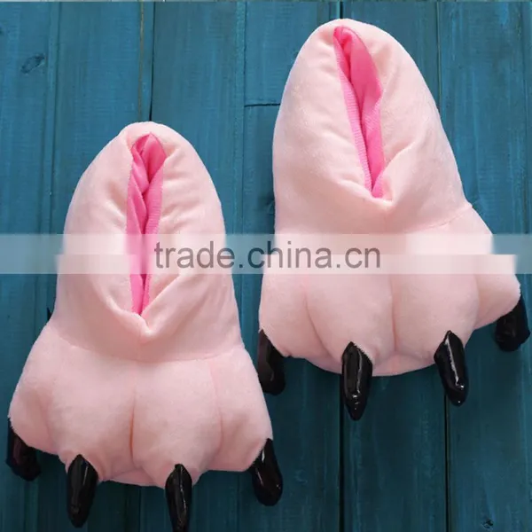 Guangzhou Women Shoes Snake Pattern Accessories Genuine Leather Plush Winter Boots Winter Slipper Plush Indoor Shoes photo-4