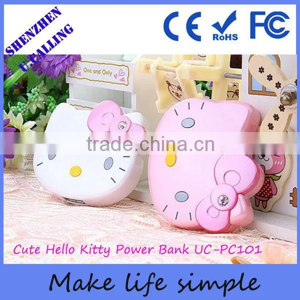 Cute Gift Power Bank 4300mAh Hello Kitty Mobile Charger photo-6