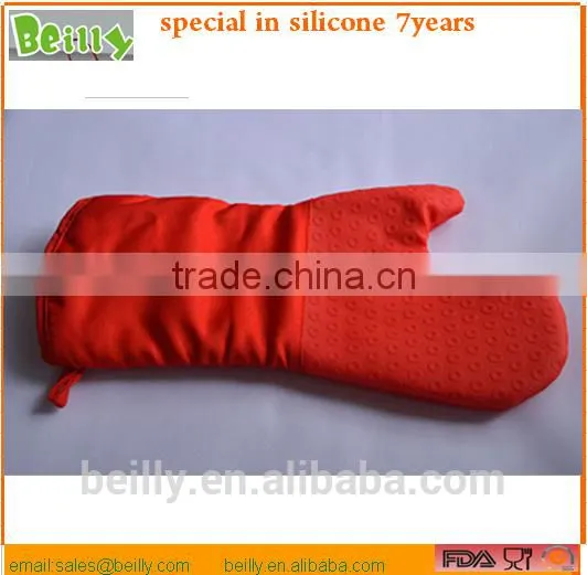 Silicone Oven Mitt Protection Professional Silicone Kitchen Gloves photo-4