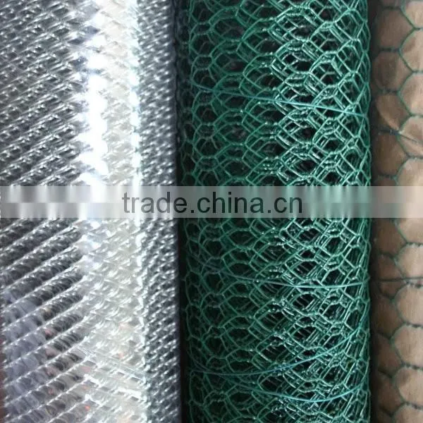 Green/ Black Pvc Coated Chicken Coope Hexagonal Wire Mesh photo-5