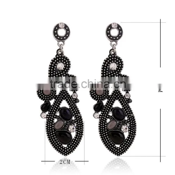 Wholesale Best Quality Imitation Gemstone Jewelry Water Drop Earrings photo-2