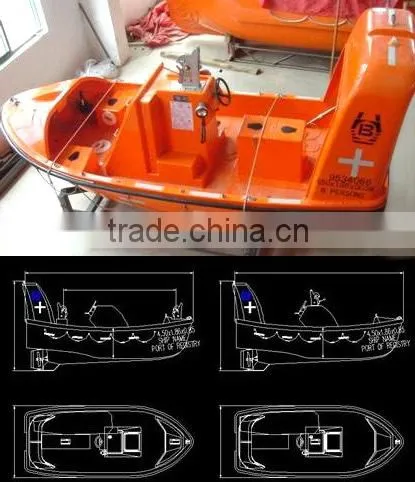 Rigid Inboard Engine Rescue Boat