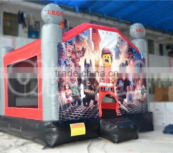 Hot Style the Justice League Theme Inflatable Kids Bouncer House photo-2