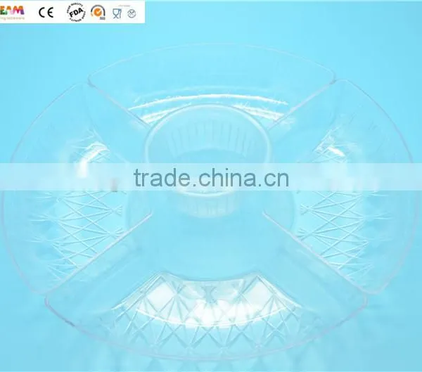 Plastic Round Tray Plastic Tray With Sections photo-4