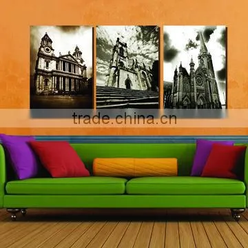 Abstract Oil Paintings Triptyches