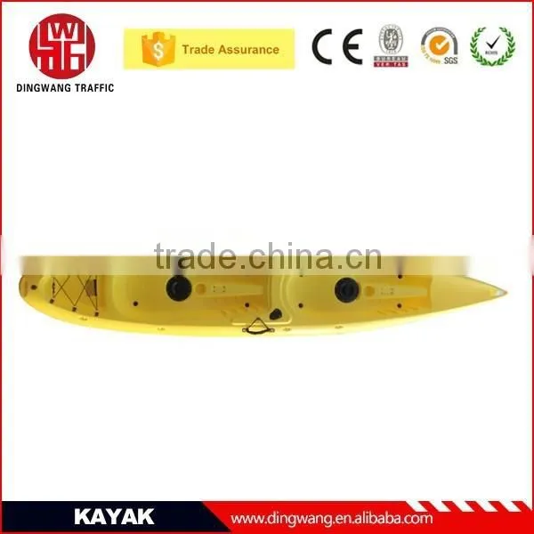 2015 Popular Rotational Mould 2 Person Plastic Fishing Kayak photo-2
