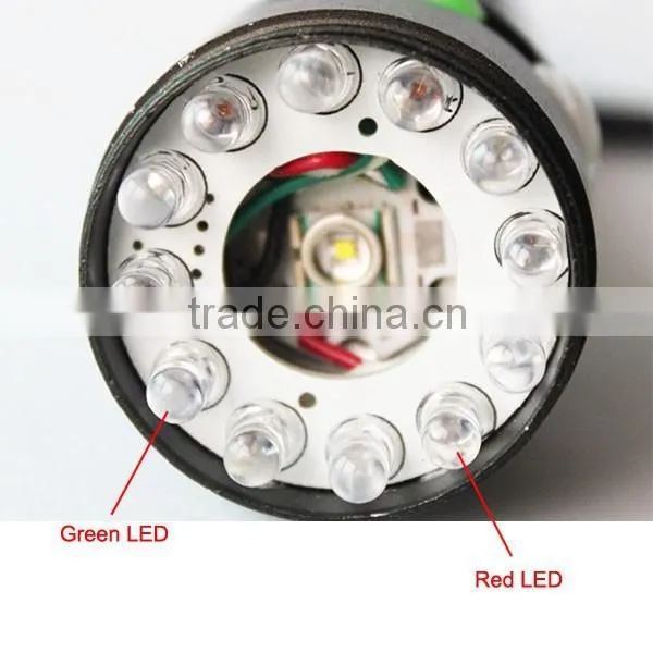 Lumifre ACK1050 Multi Function LED High Power Aluminum 3 Colors Rescue Flashlight photo-2