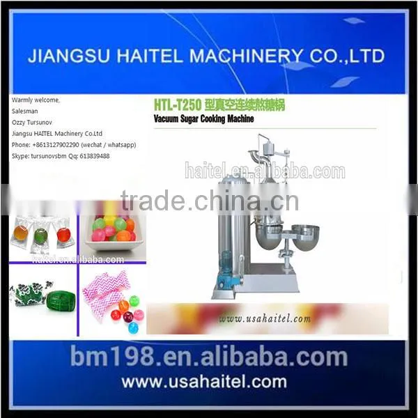 Continuously Vacuum Sugar Cooking Machine in Snack