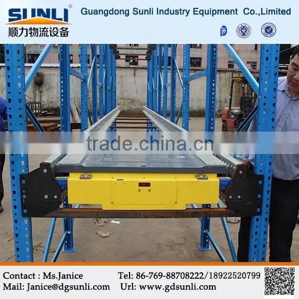 High Density Radio Shuttle Drive-in Metal Storage Racking photo-5