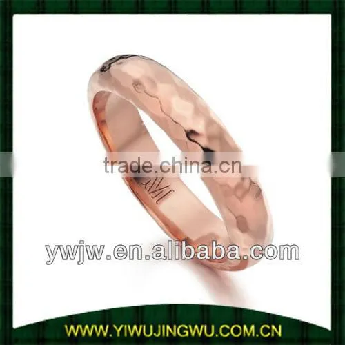 Fashion Rose Gold Purity Ring(JW-G10532)