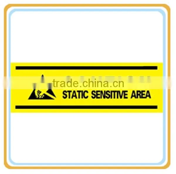 ESD BOPP Film Clear Caution Tape For Industrial Warning Use photo-5