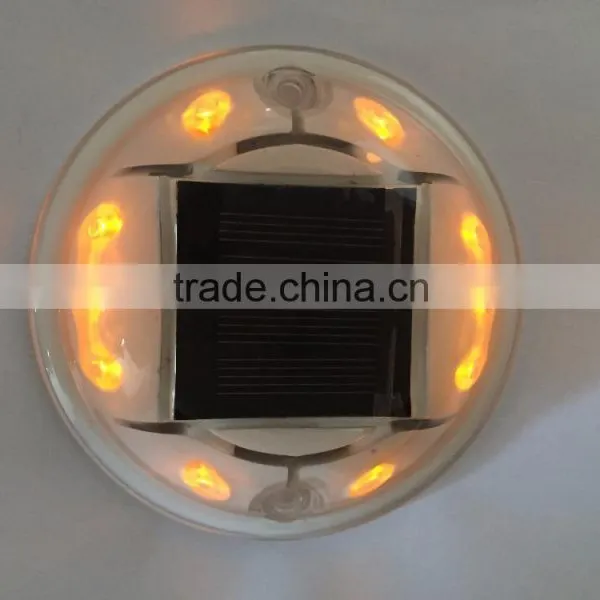 Solar Led Flashing Cat Eye Highway Round Plastic Reflector Supplier's Choice photo-6