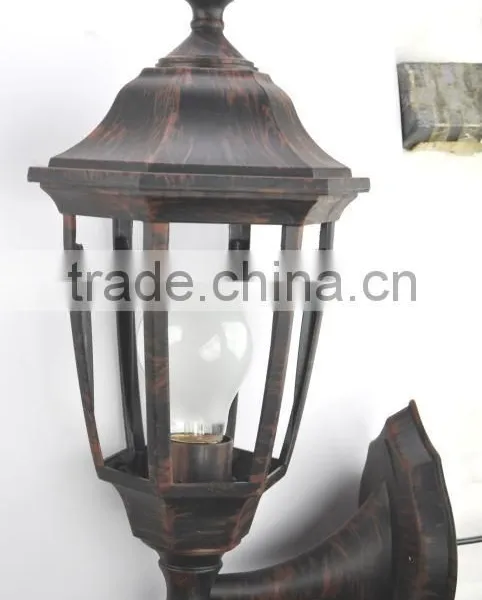 P341 Outdoor Post Light/plastic Material Cheap Lantern Garden Light ,yuyao Factory photo-4