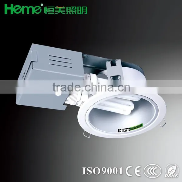 5" Horizontal Recessed Downlighting Without Glass