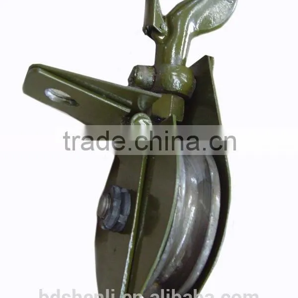 High Quality Wire Rope Pulley Block With Hook photo-2