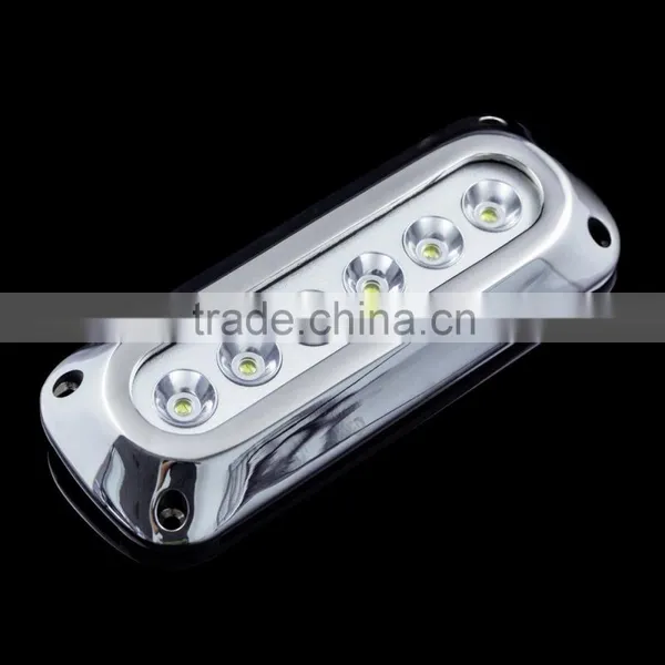 7.5 Inch 18W Yacht Boat Marine Light IP 68 316 Stainless Steel Anti-corrosion