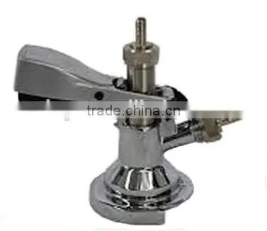 A Type Keg Coupler for Beer Dispense
