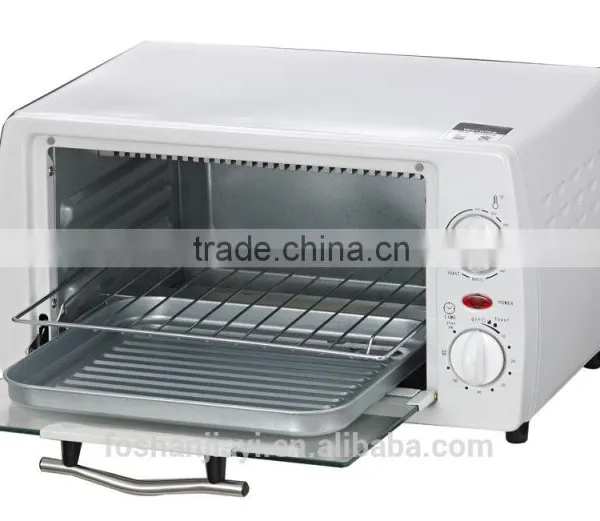 10L Commercial Rapid Mini Electric Pizza Oven Mechanical Timer Switch Toaster Oven