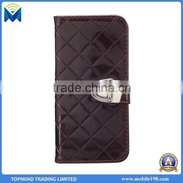 Elegant Design for Samsung Galaxy Note 5 Smooth pu Leather Phone Case With Photo Frame and Metal Buckle photo-3