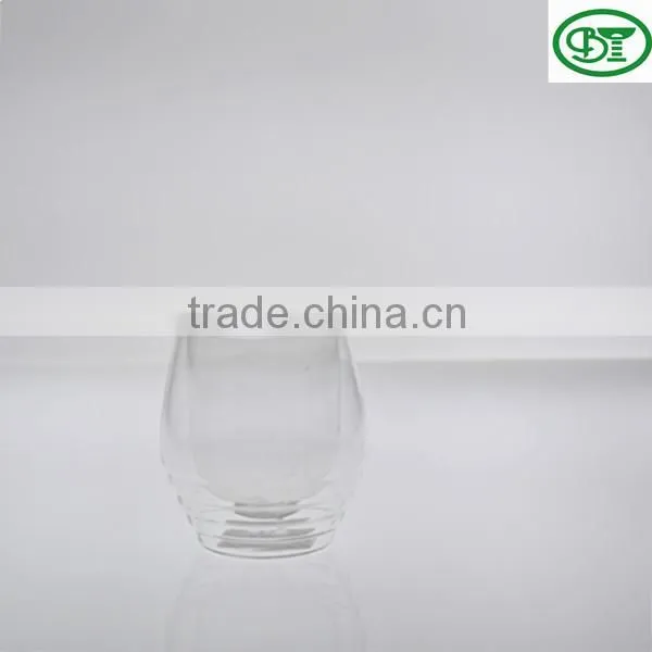 Clear Double Wall Glass Cup