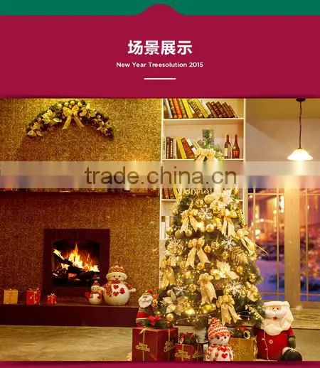 Manufacturers selling encryption Christmas tree development 2.1 meters / 210 cm all pine needle tree hotel Christmas decoration