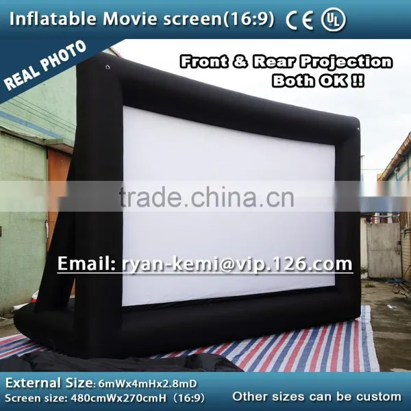 Inflatable Rear Projection Screen Rear Projection Inflatable Movie Screen Inflatable Projector Screen Air Screen Inflatable TV