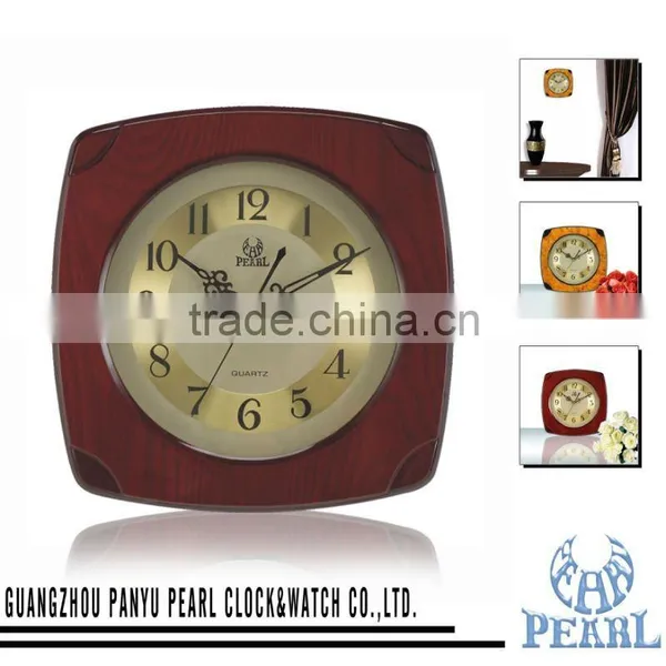 Pearl Wood Wall Clock PW900