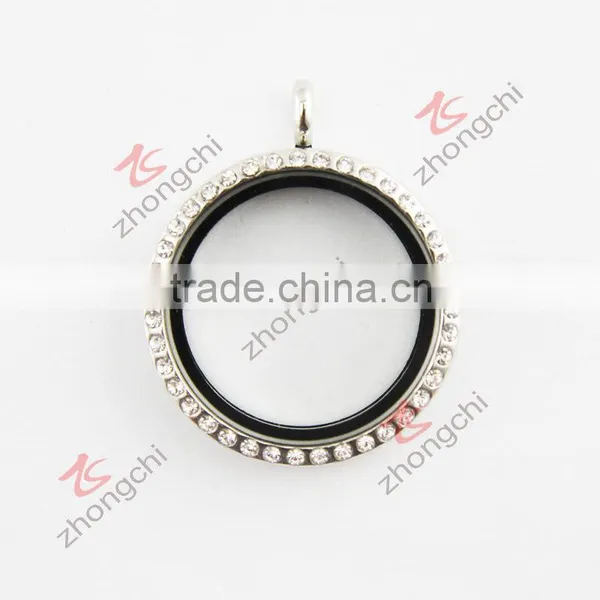 Zinc Alloy Colorful Plating Glass Locket Pendant photo-4