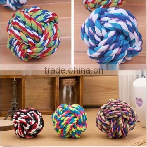 Pet Supplier Hot Cotton Rope Pet Toy / High Quality Rope Dog Toy / Funny Dog Toy photo-4