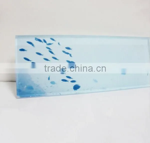 Customized Wall-mounted Decorative Acrylic Painting Design With Screw