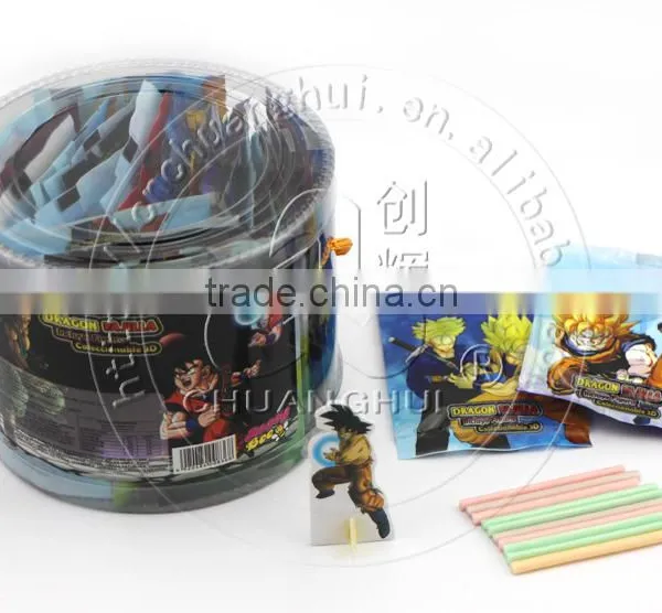 15g / 16g CC Stick Candy With Cartoon 3D Card photo-2