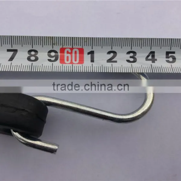 EPDM Rubber Tarp Strap Tie Down Cord With 2 S Hooks photo-4