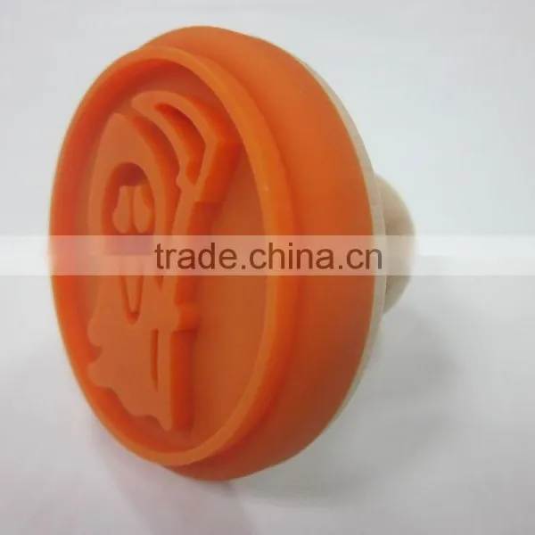 Halloween Gift Silicone Cookie Stamp photo-3