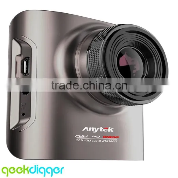 Anytek A3 Car DVR With Novatek 96655 Mini Car Camera Chipset SOYN IMX322 CMOS Super Night Vision Dash Cam G-Sensor Black Box photo-3